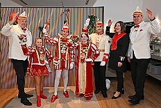 Kuerung Steinhof 2026-01-04 007  Unsere Kürung - Premiere - Im so genannten „Gürzenich“ von Duisburg, dem Steinhof in Huckingen fand am Sonntag, 4. Januar 2026, zum ersten Mal die Kürung einer Kinderprinzencrew statt. Wir sind nun als Prinz Juls I., Prinzessin Aileen I. mit Hofmarschall Sami und Pagin Paula der Stadt Duisburg 2026 inthronisiert. : DVPJ, Holger II, Kinderprinz Phil II., Prinzessin, Mia I., Prinzessin Mia I., HDK, Duisburg, Karneval, Helau, Tollität, Event, Session 2024, Session 2025, Hauptausschuss, Gemeinschaft, Hauptausschuss Karneval Duisburg, Duisburg ist echt