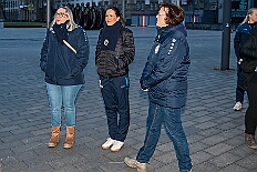 01 Das Wecken 2026- 02-14 07  Unser Tag - ein schöner Tag - Es war 8 Uhr in der Früh als wir am Samstagmorgen, 14. Februar, als wir mit Musik am WYNDHAM Hotel Duisburger Hof geweckt wurden. Danach ging es dann nach Hamborn wo „unser“ Kinderkarnevalszug pünktlich um 11:11 Uhr startete. Zu Mittagszeit gab es dann anschließend eine Empfang für uns und die Teneriffa Delegation. : DVPJ, Toni I, Kinderprinz Juls I., Juls I., Prinzessin, Aileen I., Prinzessin Aileen I., HDK, Duisburg, Karneval, Helau, Tollität, Event, Session 2025, Session 2026, Hauptausschuss, Gemeinschaft, Hauptausschuss Karneval Duisburg, Duisburg ist echt