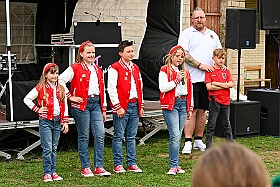 Sommerf Schottenzunft 2026- 09-12 14  Noch einmal Sommerfest - Der Herbst klopft schon an der Tür, aber die Duisburger Schottenzunft hatte am Samstag, 12. September, zu ihrem Sommerfest 2026 auf dem Gelände des ETUS Bissingheim geladen. :: Fotos: Michael Söhring : DVPJ, Oliver I, Kinderprinz Niklas I., Niklas I., Prinzessin, Greta I., Prinzessin Greta I., HDK, Duisburg, Karneval, Helau, Tollität, Event, Session 2026, Session 2027, Hauptausschuss, Gemeinschaft, Hauptausschuss Karneval Duisburg, Duisburg ist echt
